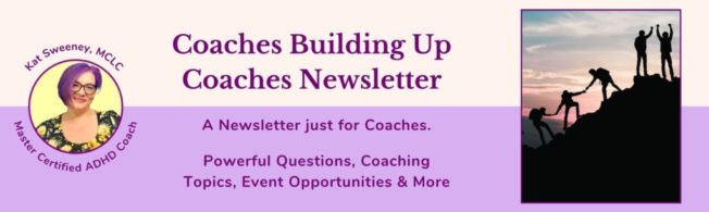 Coaches Building Up Coaches Newsletter