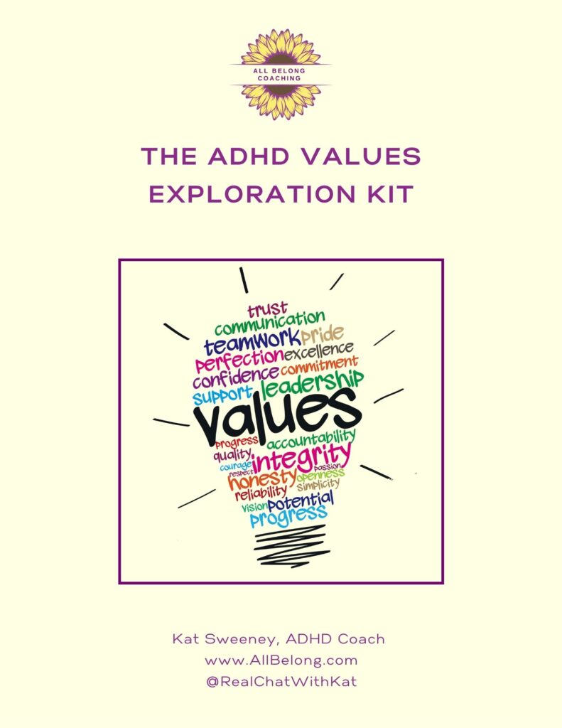 ADHD Values Exploration Kit