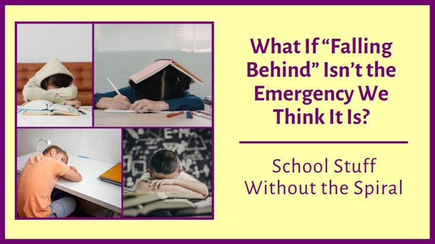 What If “Falling Behind” Isn’t the Emergency We Think It Is?